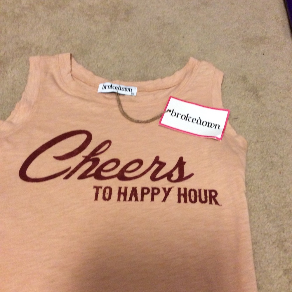 Brokedown tank top